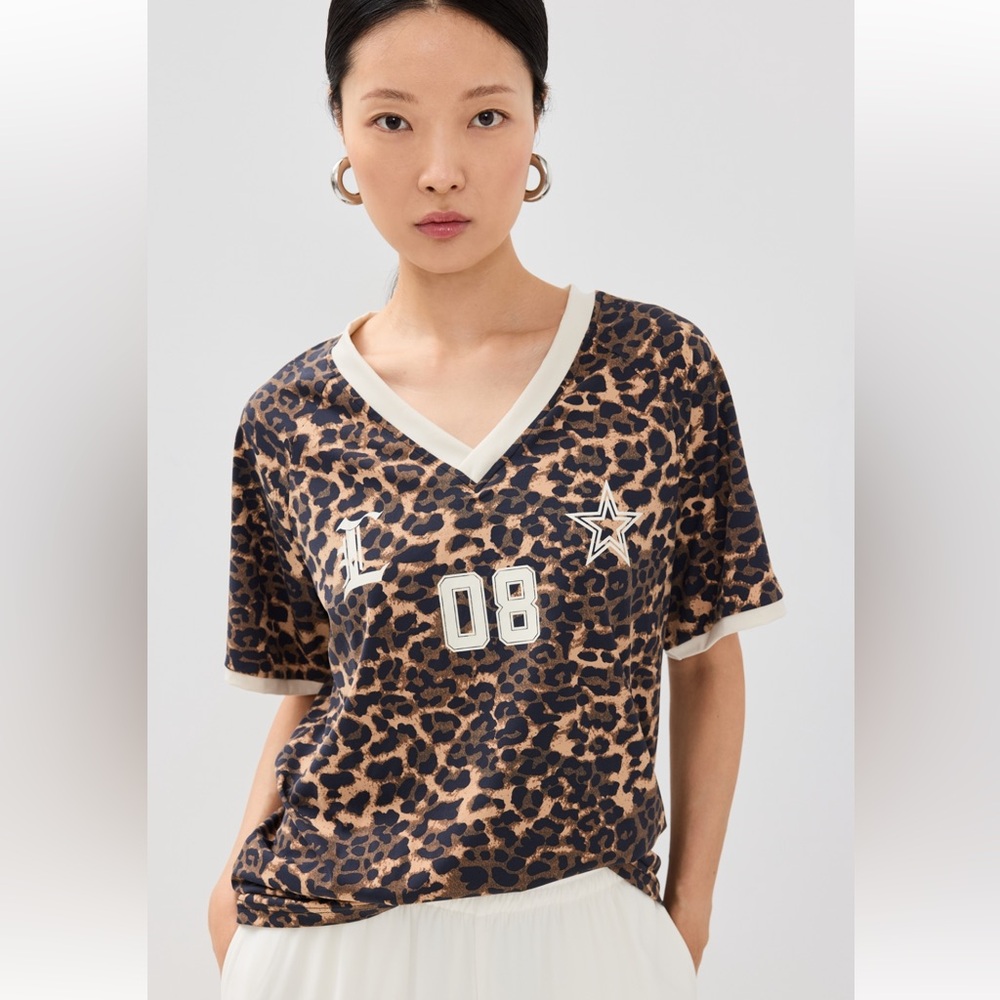 Lioness Spectate Top Leopard XS